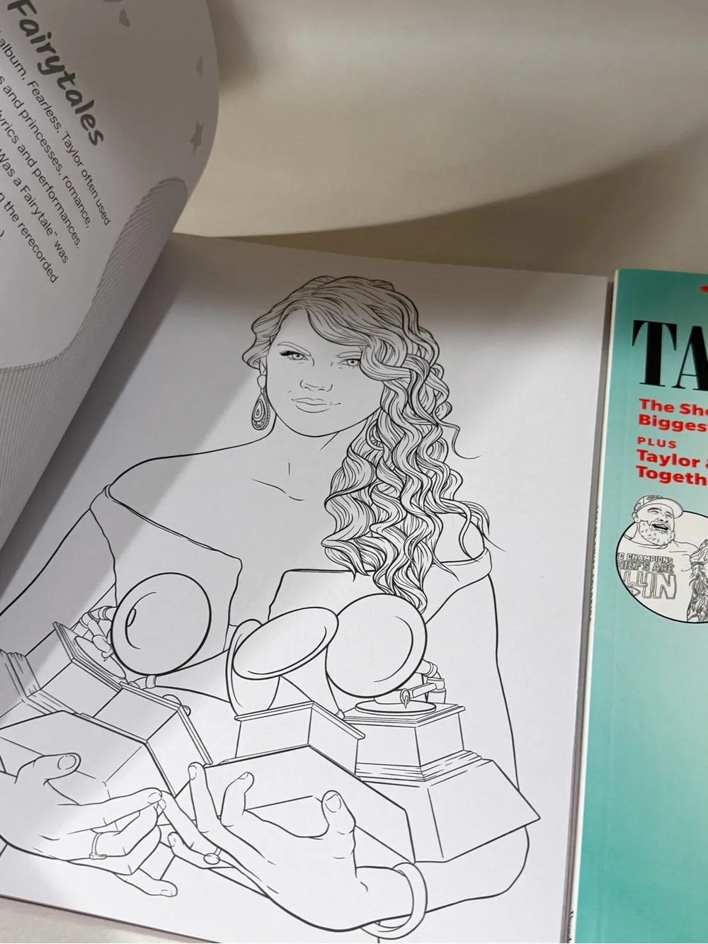 Taylor Swift Coloring & Activity Book Set - Pink & Teal Covers